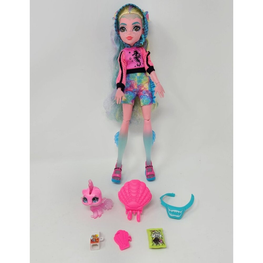 Monster High Doll Lagoona Blue & Neptuna Pet With Accessories G3